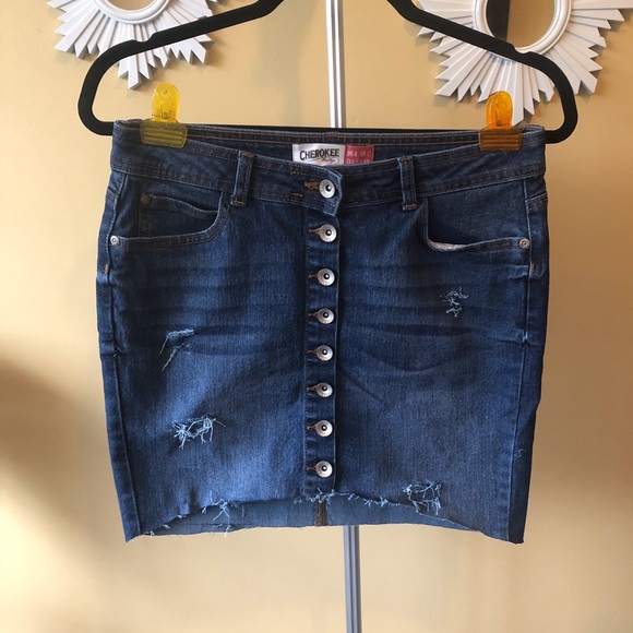 Jean skirt - Picture 1 of 2